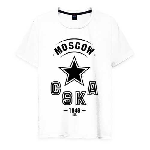 Футболка мужская ВсеМайки 1741161 белая L в H&M