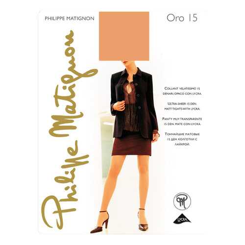 Колготки Philippe Matignon ORO 15 / Playa Nature (Светло-телесный) / 4 (L) в H&M